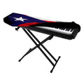 Flag Of Puerto Rico Print Piano Keyboard Cover