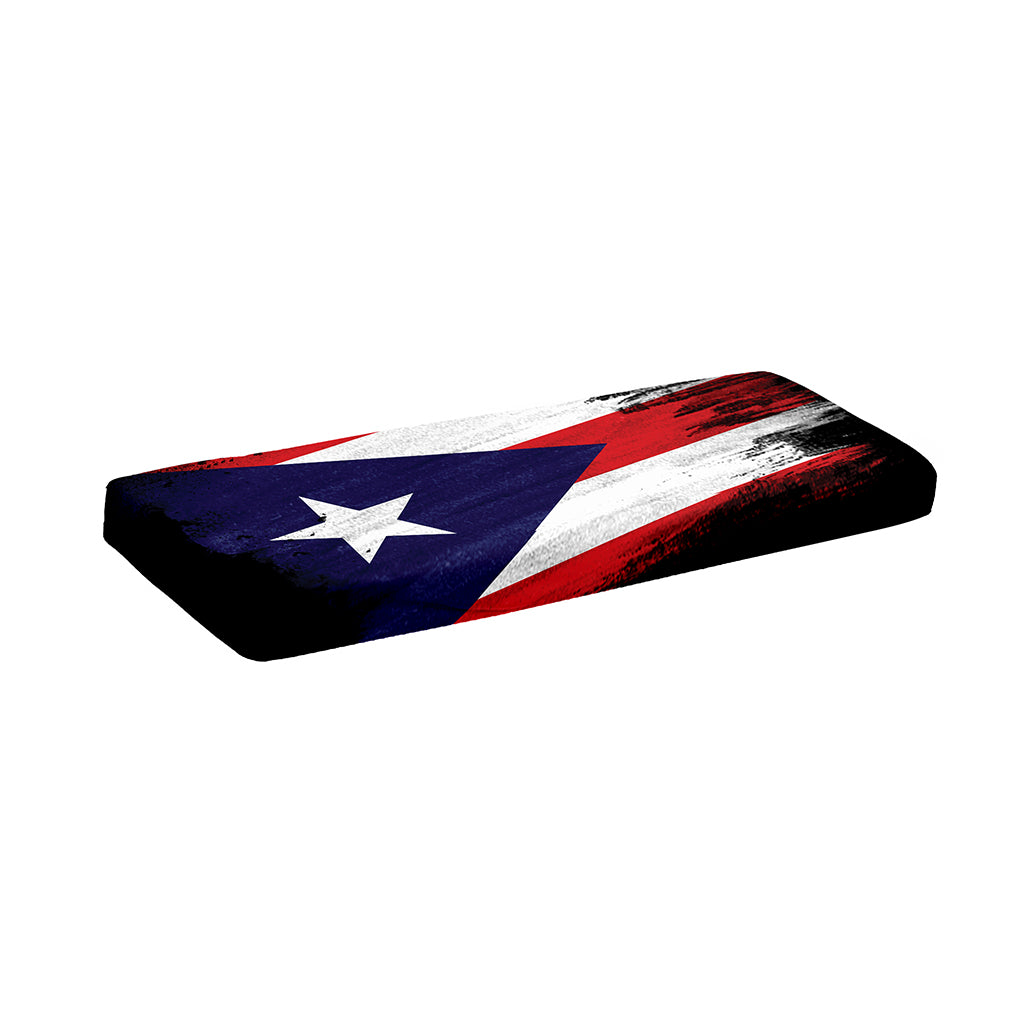 Flag Of Puerto Rico Print Piano Keyboard Cover