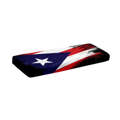 Flag Of Puerto Rico Print Piano Keyboard Cover