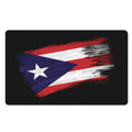 Flag Of Puerto Rico Print Polyester Doormat