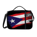 Flag Of Puerto Rico Print Shoulder Strap Bible Bag