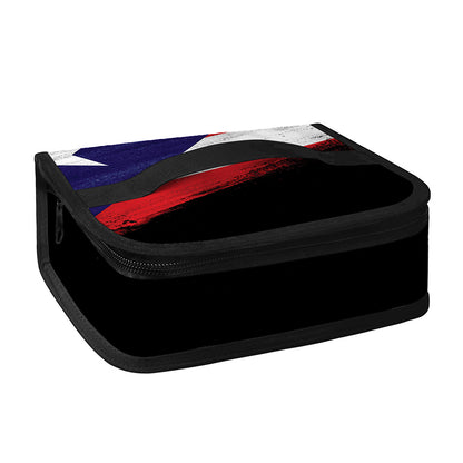 Flag Of Puerto Rico Print Small Lunch Bag