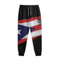 Flag Of Puerto Rico Print Sweatpants