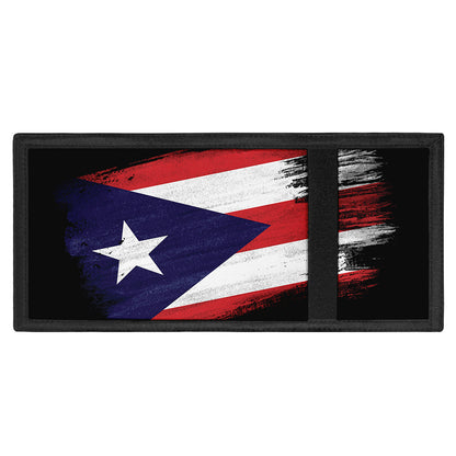 Flag Of Puerto Rico Print Trifold Wallet
