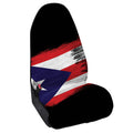 Flag Of Puerto Rico Print Waterproof Car Seat Cover