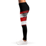 Flag Of Puerto Rico Print Women's Leggings