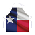 Flag Of Texas Print Adjustable Apron