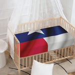 Flag Of Texas Print Baby Crib Sheet