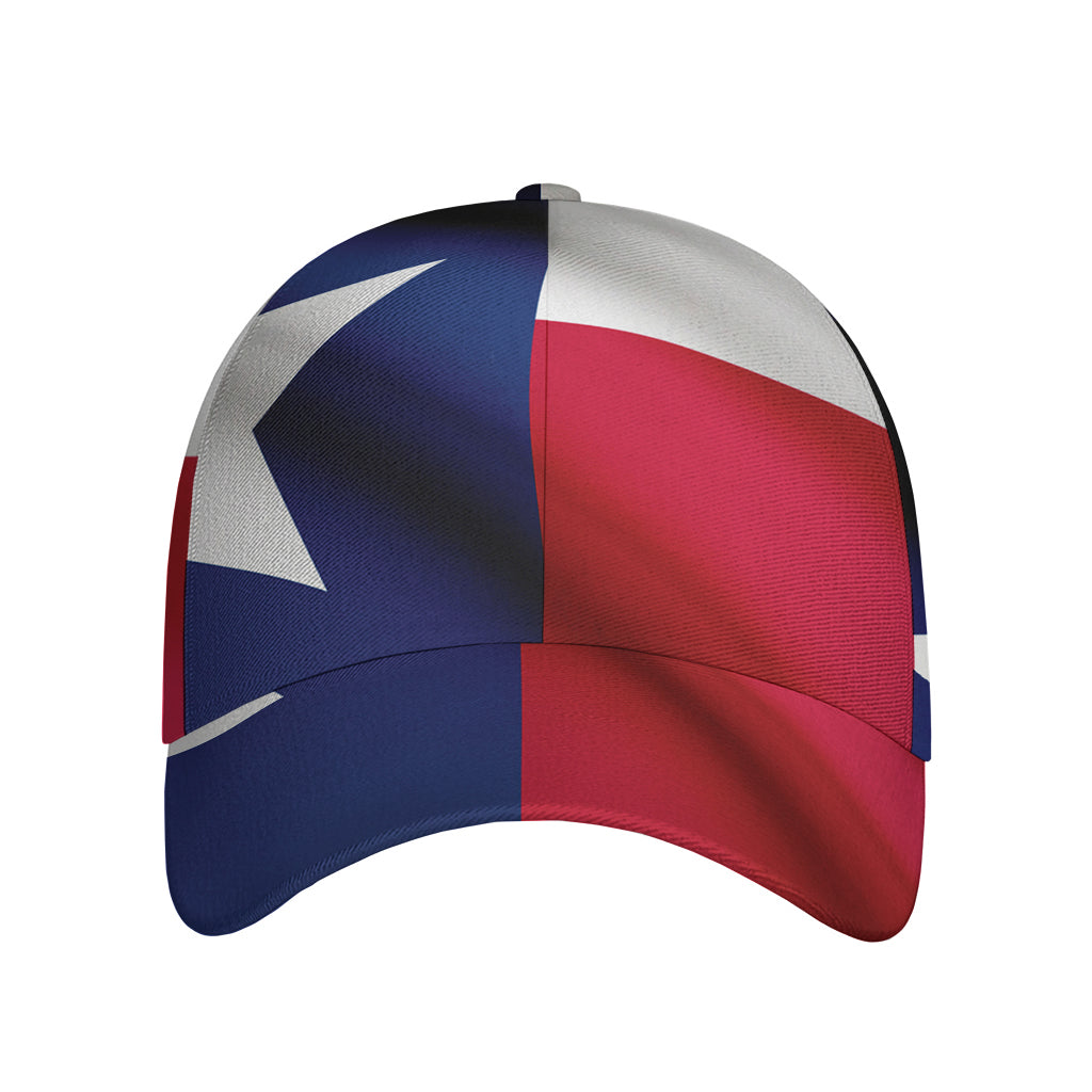 Flag Of Texas Print Baseball Cap