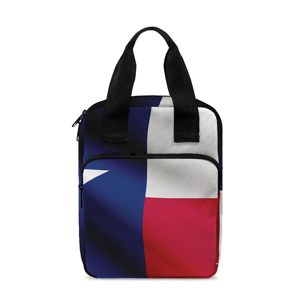 Flag Of Texas Print Bible Tote Bag