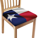 Flag Of Texas Print Chair Cushion Cover
