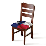 Flag Of Texas Print Chair Cushion Cover