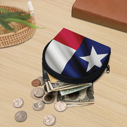 Flag Of Texas Print Coin Purse