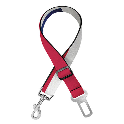 Flag Of Texas Print Dog Seat Belt