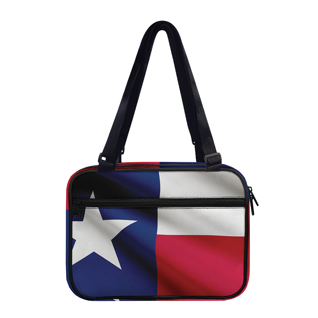 Flag Of Texas Print Double Strap Bible Bag