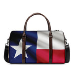 Flag Of Texas Print Duffle Bag