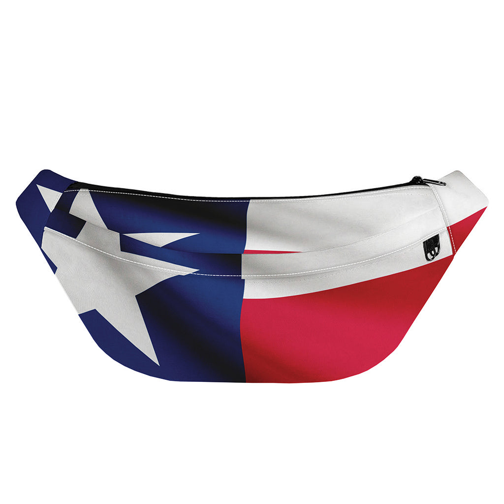 Flag Of Texas Print Fanny Pack