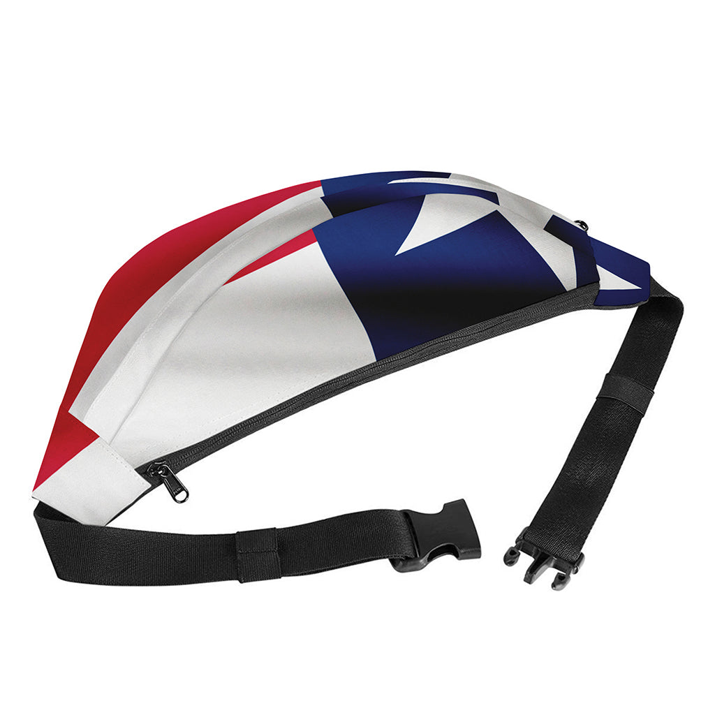 Flag Of Texas Print Fanny Pack