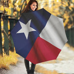 Flag Of Texas Print Foldable Umbrella