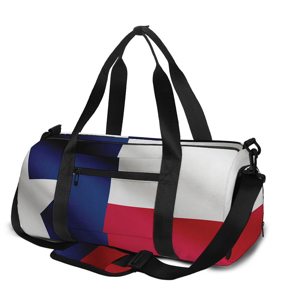 Flag Of Texas Print Gym Bag