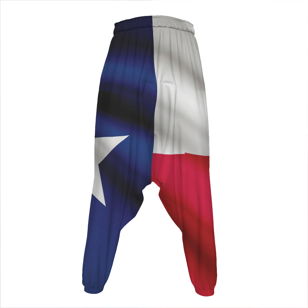 Flag Of Texas Print Hammer Pants