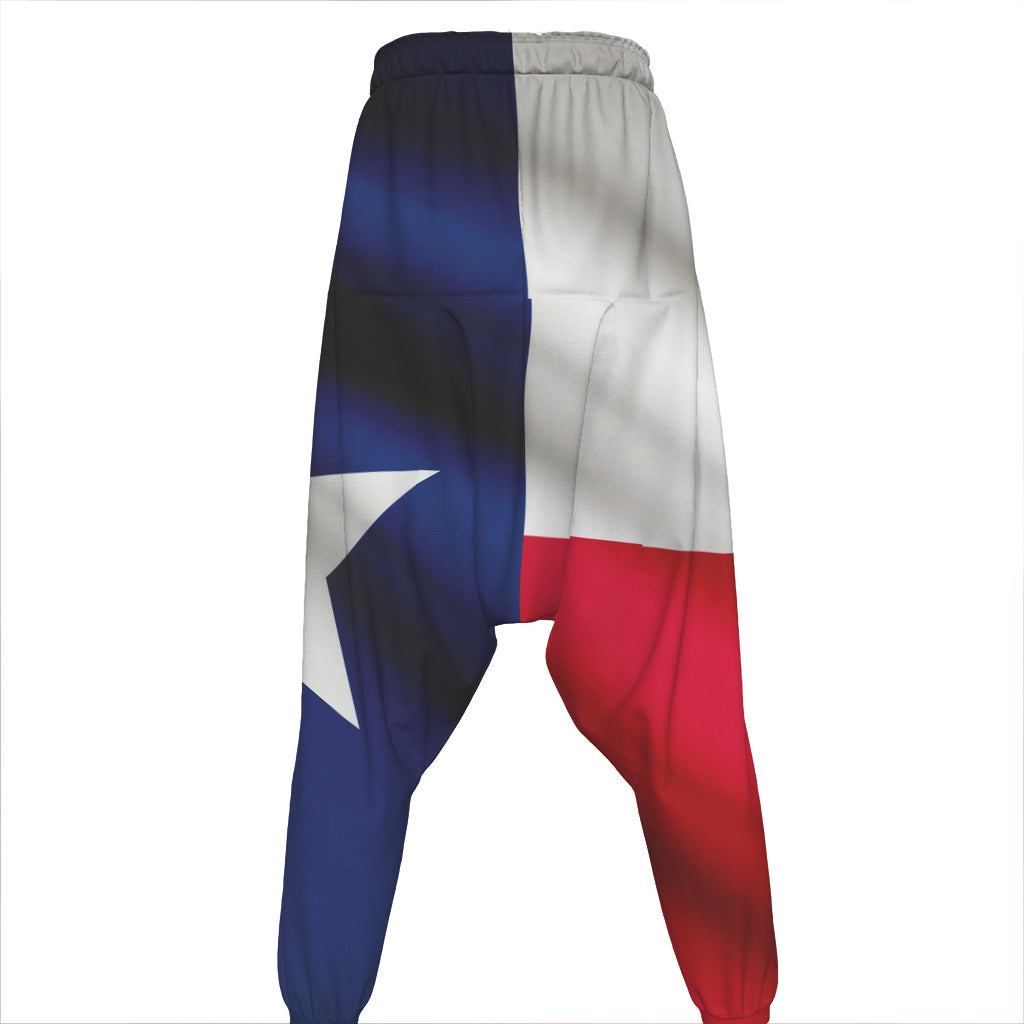 Flag Of Texas Print Hammer Pants