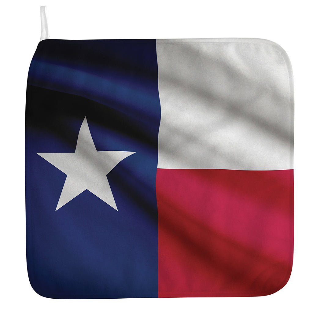 Flag Of Texas Print Hand Towel