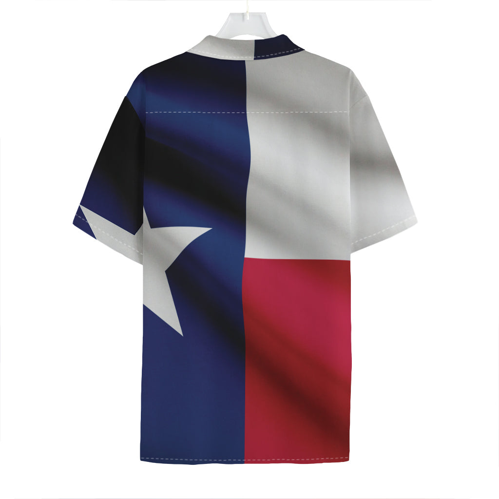 Flag Of Texas Print Hawaiian Shirt
