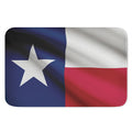 Flag Of Texas Print Indoor Door Mat