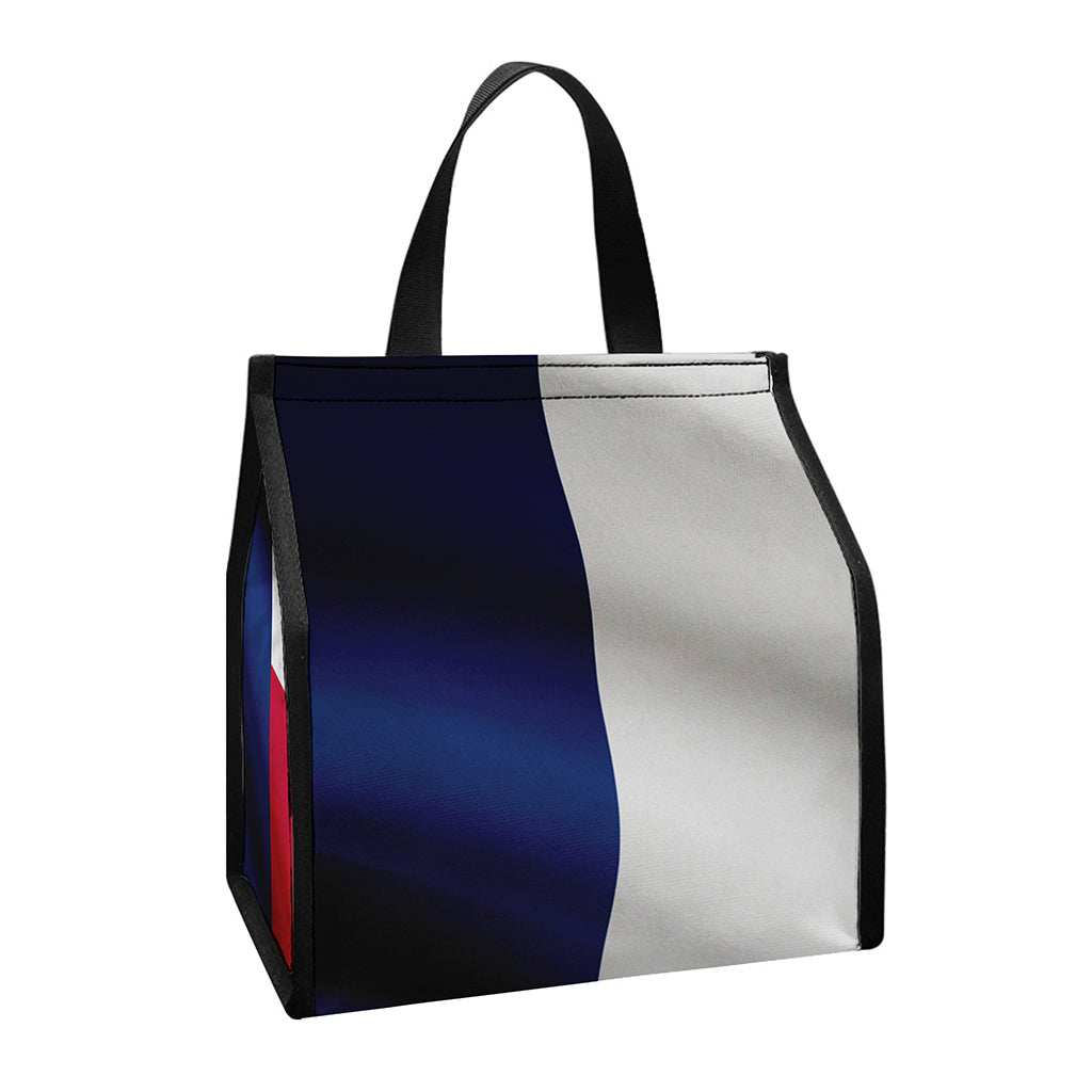 Flag Of Texas Print Insulated Lunch Tote