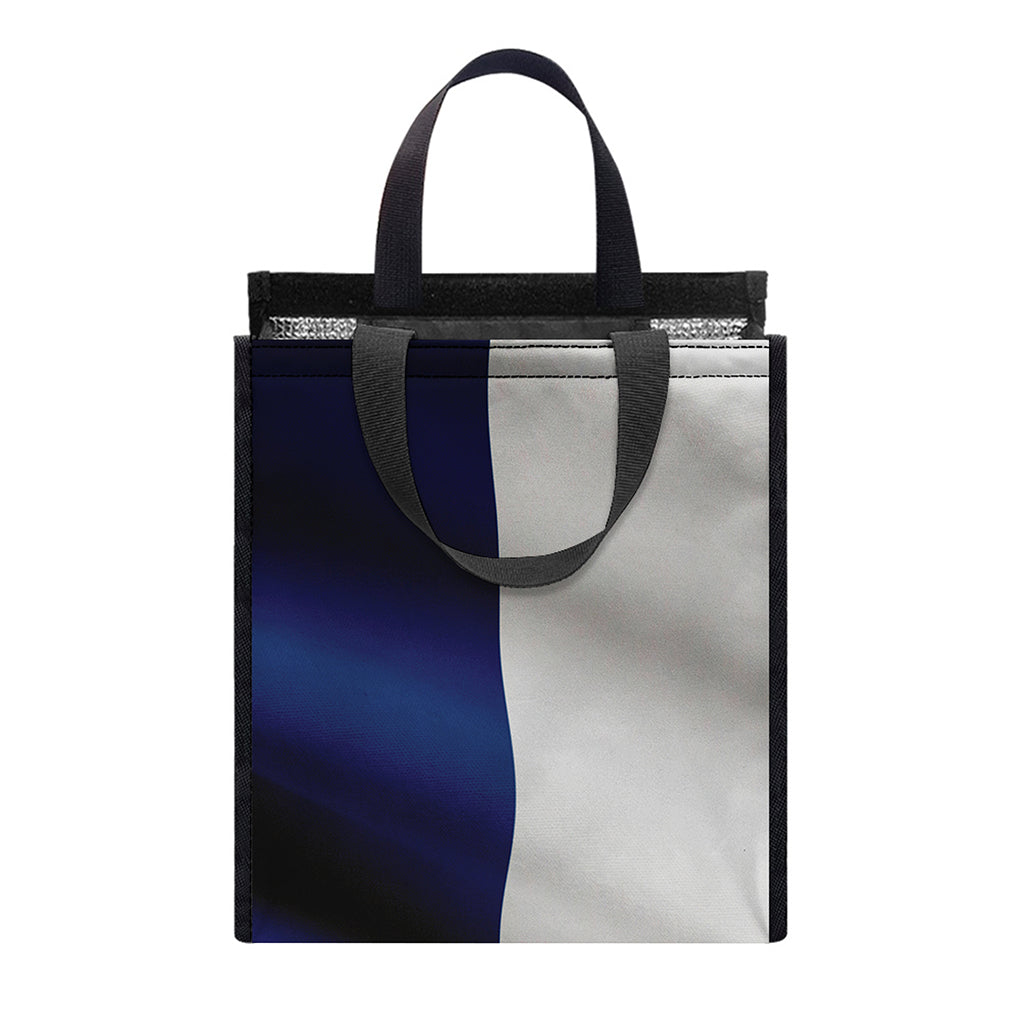 Flag Of Texas Print Insulated Lunch Tote