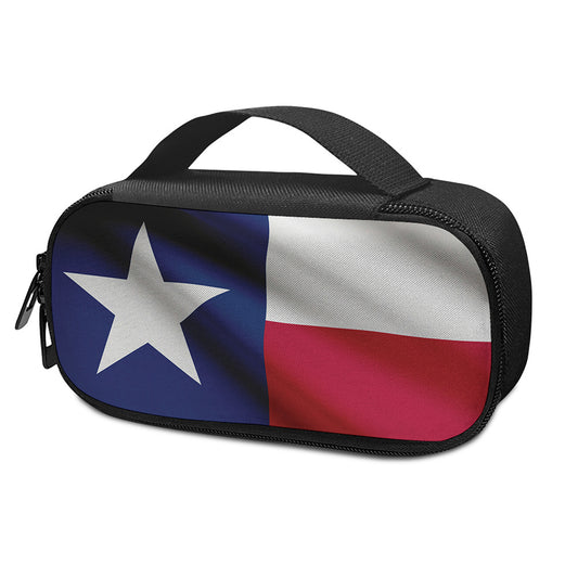 Flag Of Texas Print Insulin Cooler Travel Case
