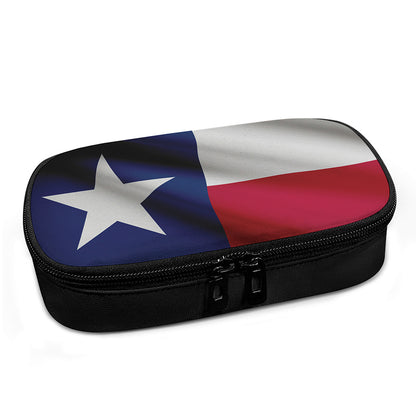 Flag Of Texas Print Insulin Cooler Travel Case