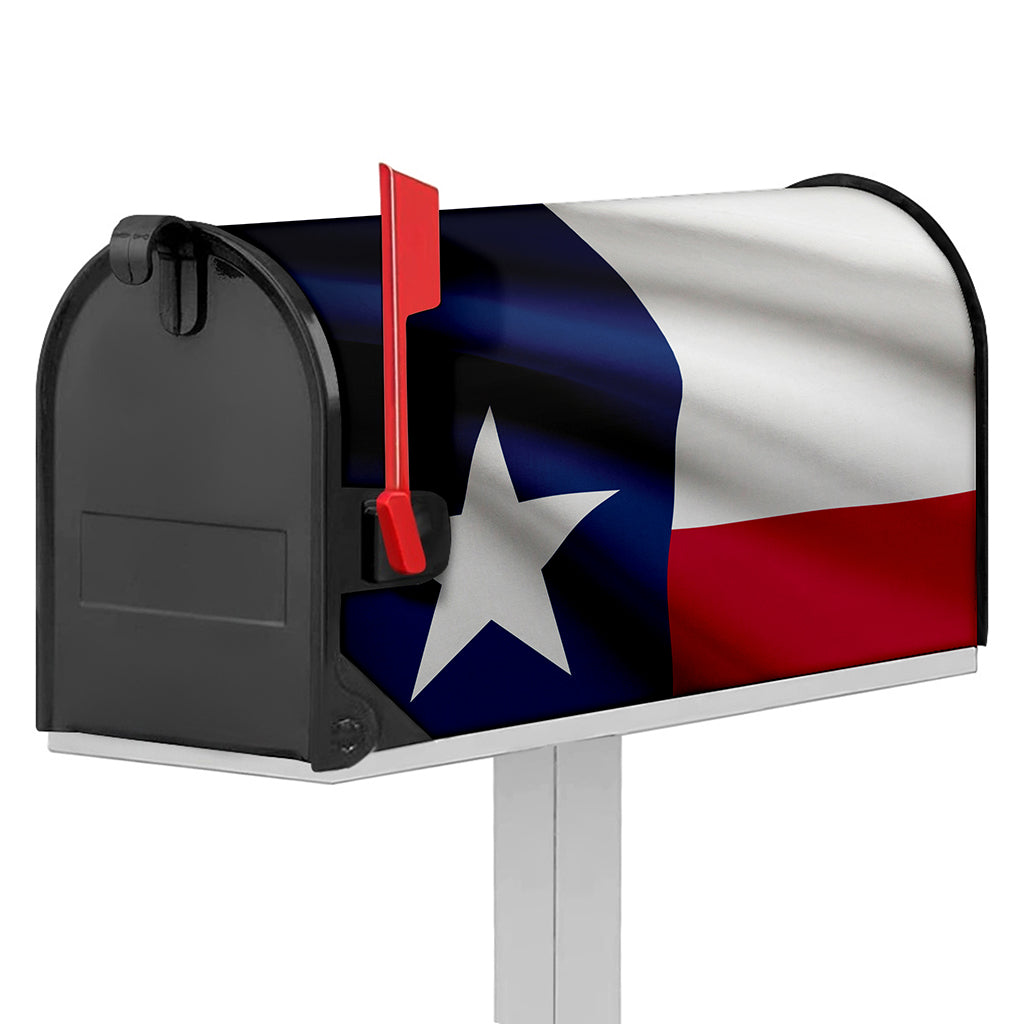 Flag Of Texas Print Mailbox Cover