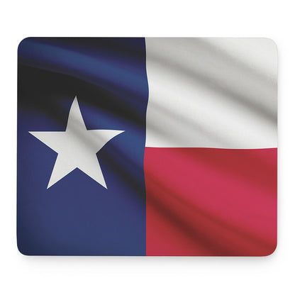Flag Of Texas Print Mouse Pad