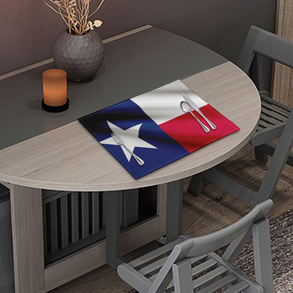 Flag Of Texas Print Placemat