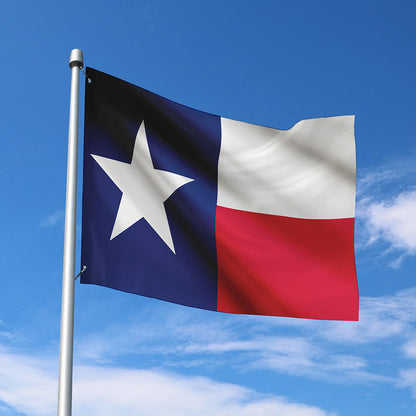 Flag Of Texas Print Polyester Flag