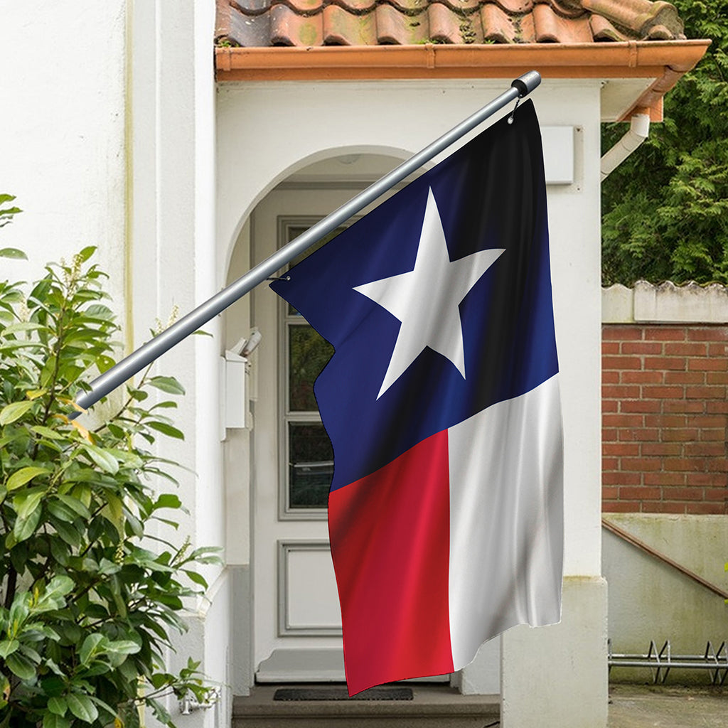 Flag Of Texas Print Polyester Flag
