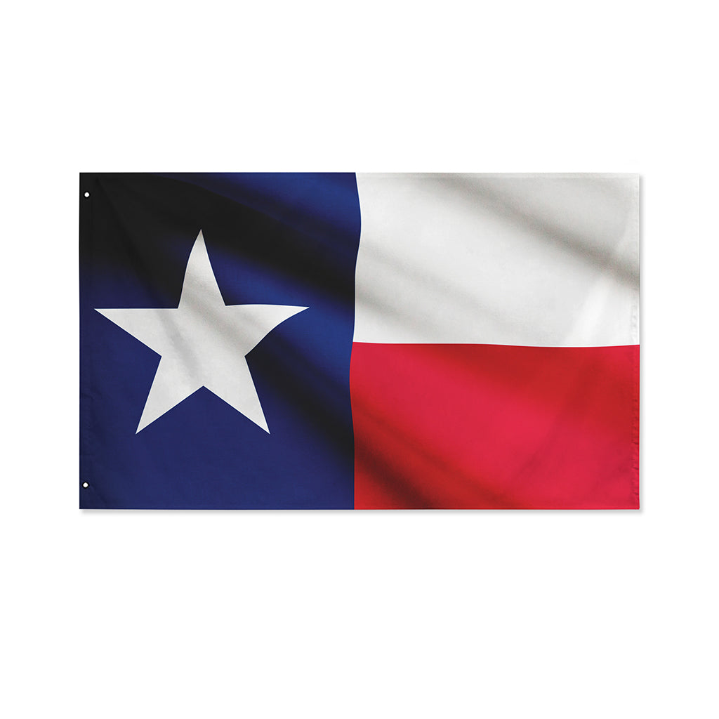 Flag Of Texas Print Polyester Flag
