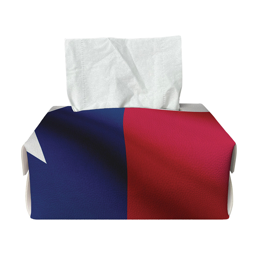 Flag Of Texas Print Rectangle Tissue Box Cover