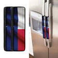 Flag Of Texas Print Refrigerator Handle Covers