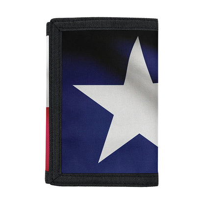 Flag Of Texas Print Trifold Wallet