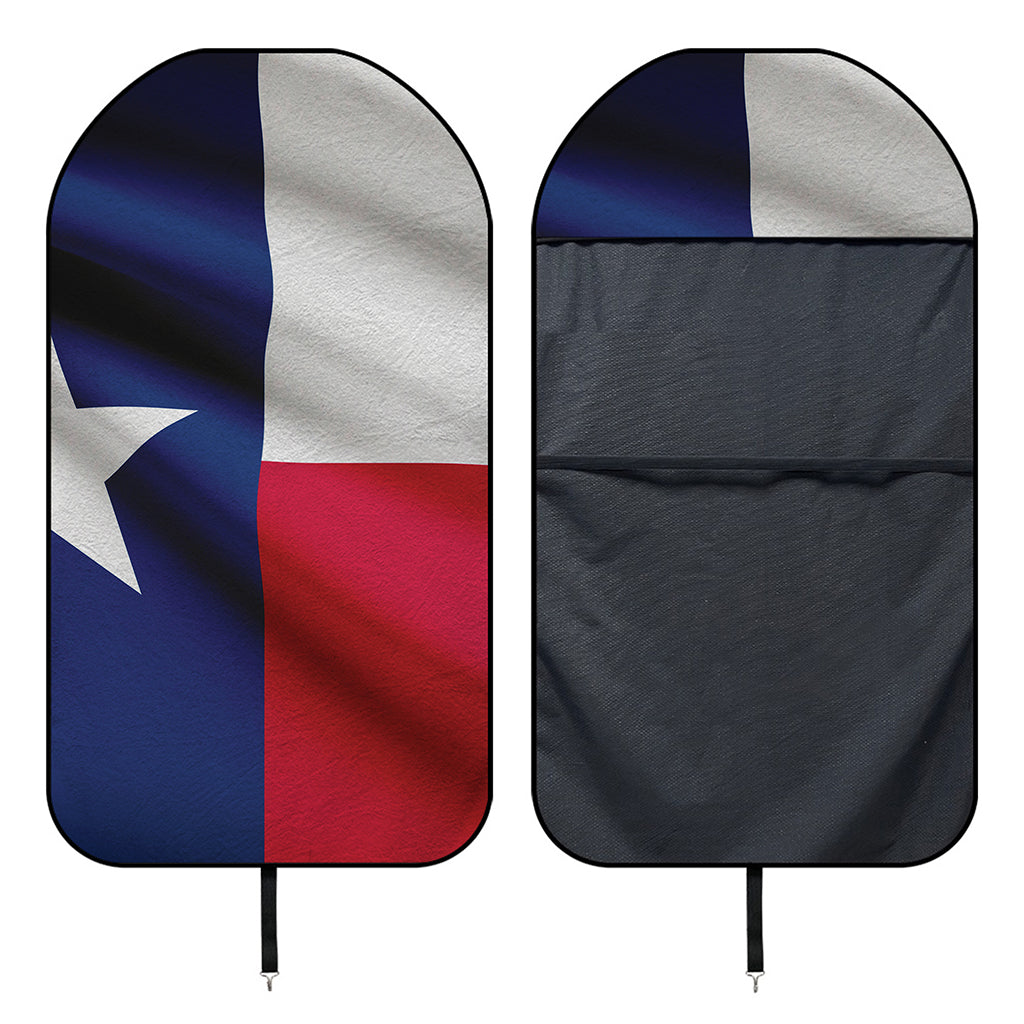 Flag Of Texas Print Waterproof Car Seat Cover
