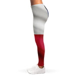 Flag Of Texas Print Women's Leggings