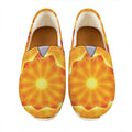 Flame Kaleidoscope Print Casual Shoes