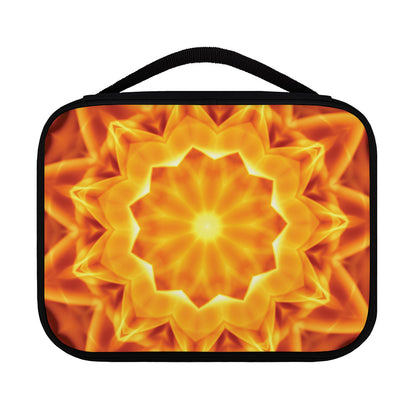 Flame Kaleidoscope Print Classic Bible Case