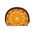 Flame Kaleidoscope Print Coin Purse