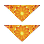 Flame Kaleidoscope Print Dog Bandana