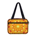 Flame Kaleidoscope Print Double Strap Bible Bag
