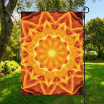 Flame Kaleidoscope Print Garden Flag